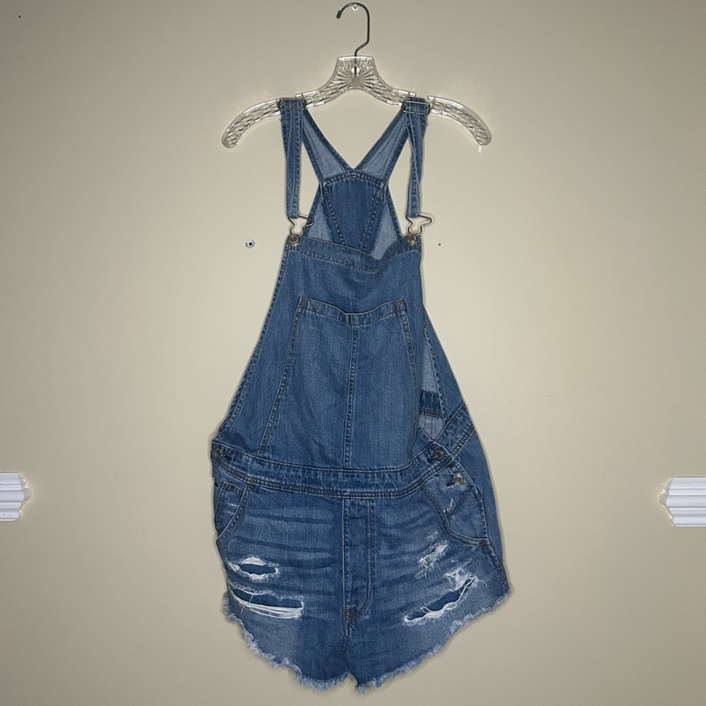 American Eagle Overall Shorts